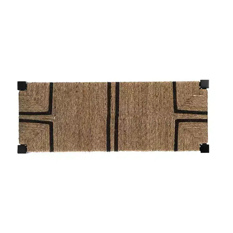 Banc en jonc de mer - Noir