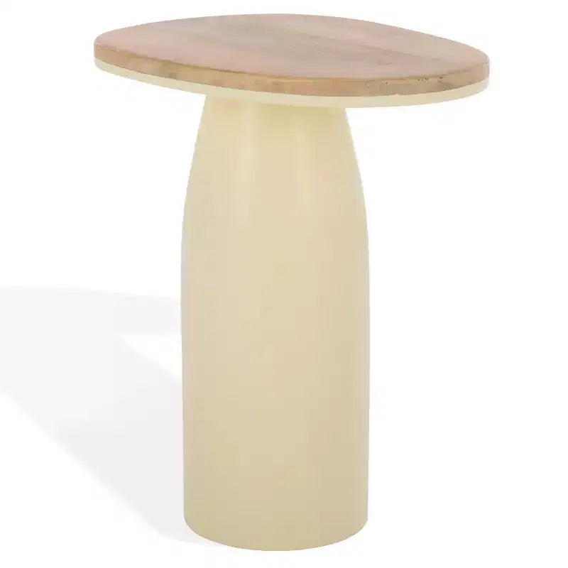 Table d'appoint en bois et laque