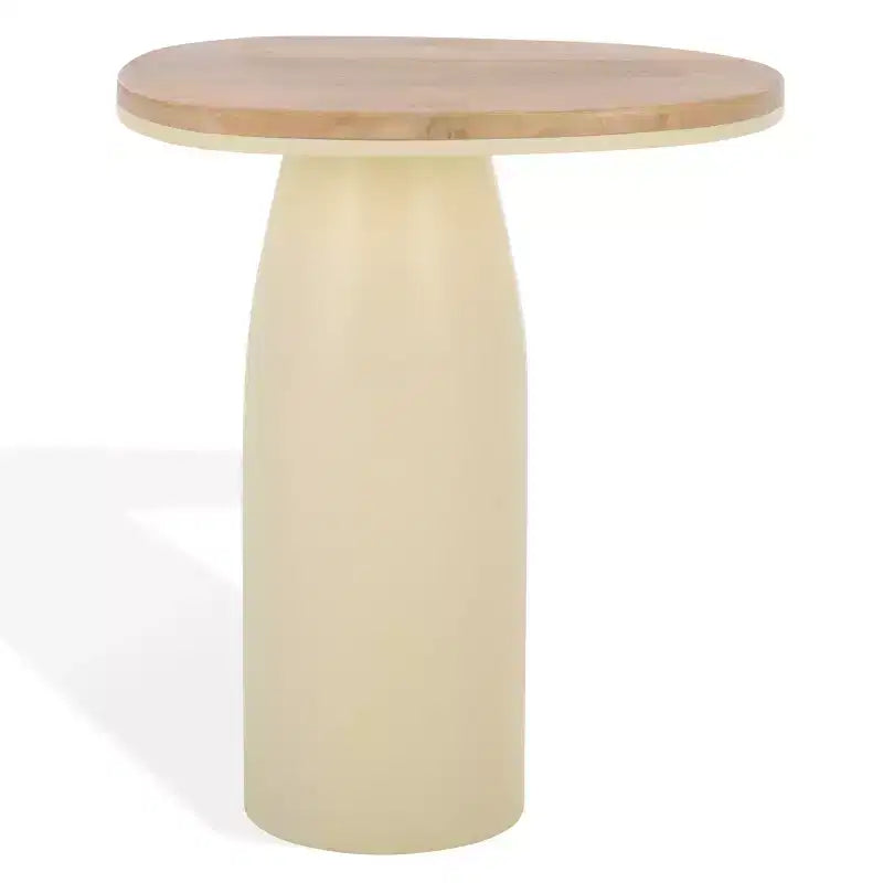 Table d'appoint en bois et laque
