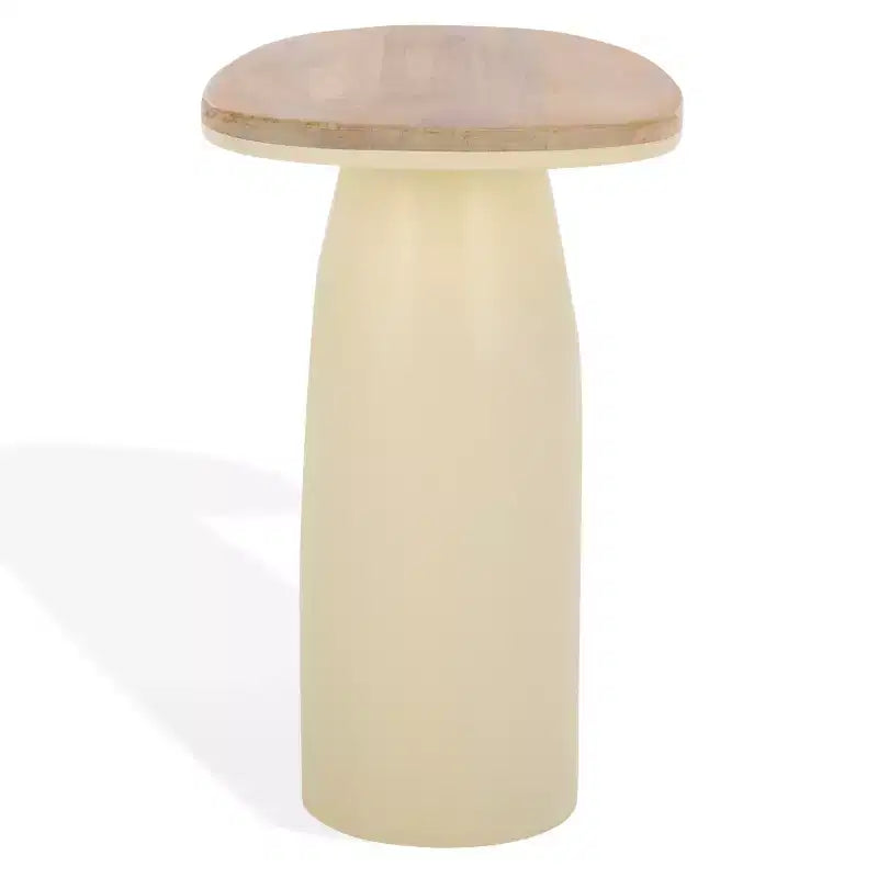 Table d'appoint en bois et laque