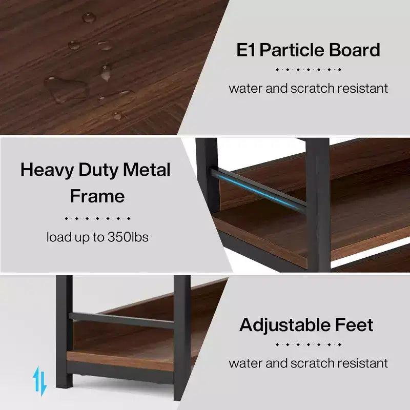Étagère à chaussures d'angle à 9 niveaux, Organisateur de rangement vertical pour chaussures, Étagère à niveaux